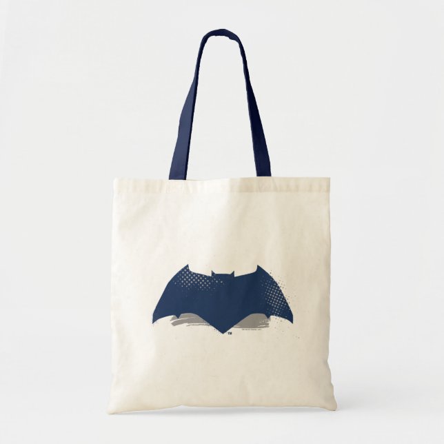 Justice League | Brush & Raster Batman Symbol Tygkasse (Framsidan)