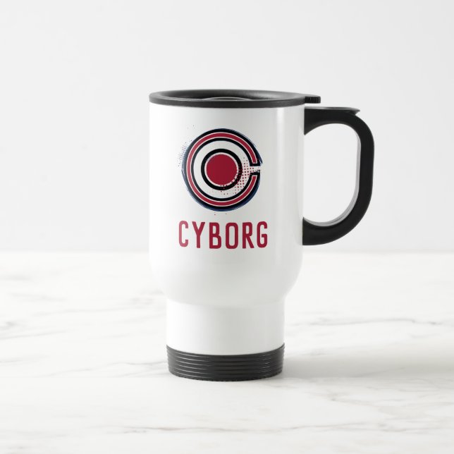 Justice League | Brush & Raster Cyborg Symbol Resemugg (Höger)
