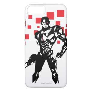 Justice League Cyborg Digital Noir Pop Art