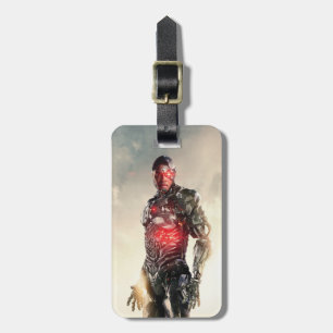 Justice League Cyborg On Battlefield Bagagebricka