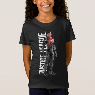 Justice League Cyborg On Battlefield T Shirt