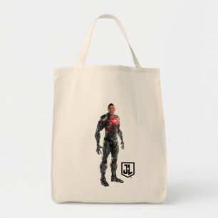Justice League Cyborg On Battlefield Tygkasse
