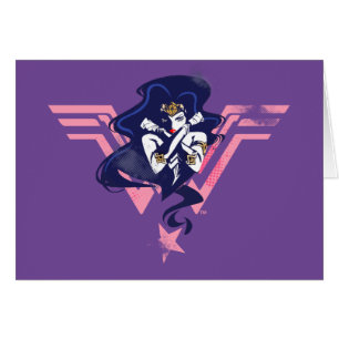 Justice League    damm- och symbolisk filmkonst Hälsningskort