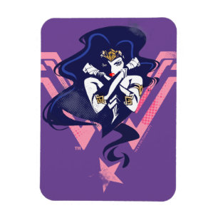 Justice League    damm- och symbolisk filmkonst Magnet