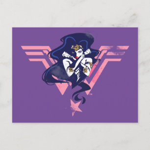 Justice League    damm- och symbolisk filmkonst Vykort