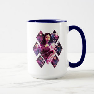 Justice League Diamond Galactic Group Panels Mugg