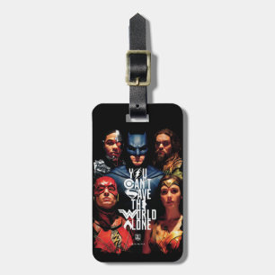 Justice League Du kan inte Spara Ensamen i värld Bagagebricka