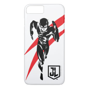 Justice League Flash Running Noir-filmklipp