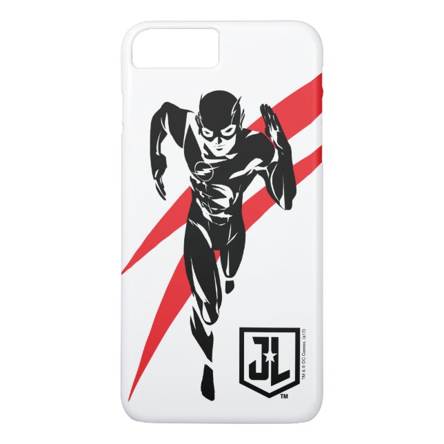 Justice League | Flash Running Noir-filmklipp Case-Mate iPhone Skal (Baksida)