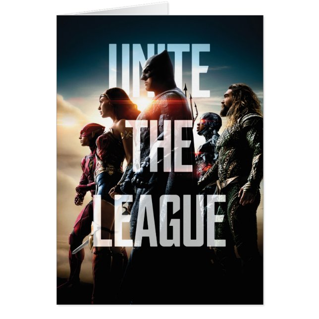 Justice League | Förenade Arabemiraten Hälsningskort (Framsidan)