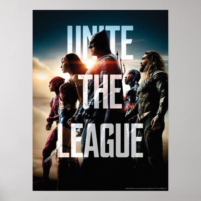 Justice League | Förenade Arabemiraten Poster (Framsidan)