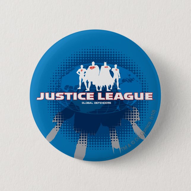 Justice League Global Defenders Knapp (Framsida)