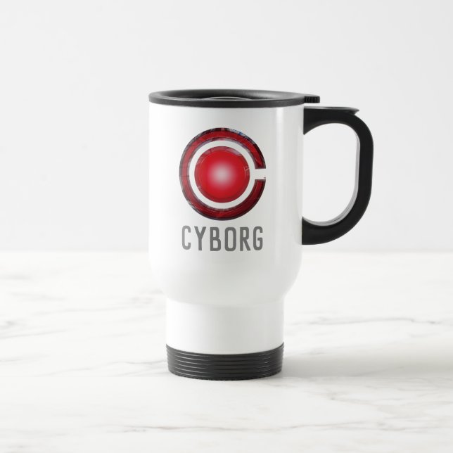 Justice League | Glowing Cyborg Symbol Resemugg (Höger)