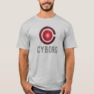 Justice League Glowing Cyborg Symbol T-shirt