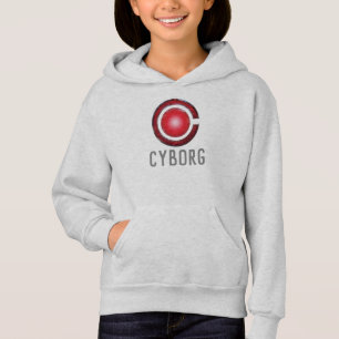 Justice League Glowing Cyborg Symbol Tee