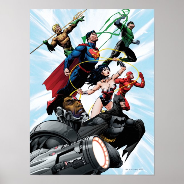 Justice League - Grupp 1 Poster (Framsidan)