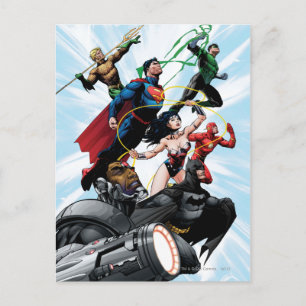 Justice League - Grupp 1 Vykort