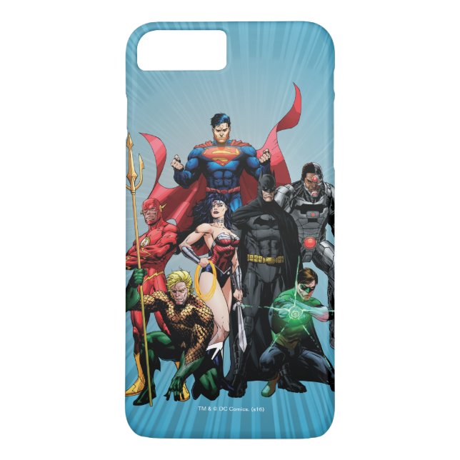 Justice League - Grupp 2 Case-Mate iPhone Skal (Baksida)