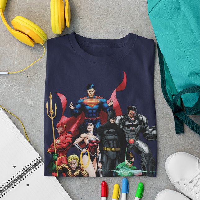 Justice League - Grupp 2 T-shirt (Skapare uppladdad)
