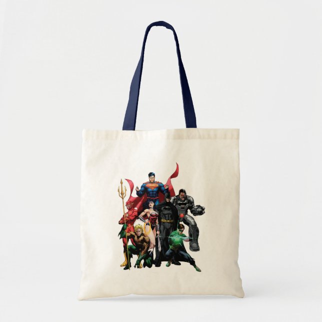 Justice League - Grupp 2 Tygkasse (Framsidan)