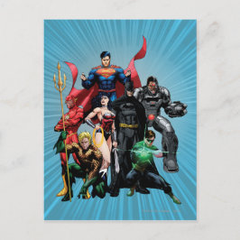 Justice League - Grupp 2 Vykort