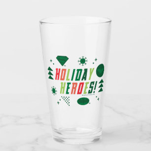 Justice League Helgdag Heroes Graphic Glaskopp