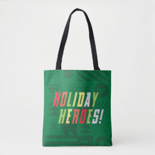Justice League Helgdag Heroes Graphic Tygkasse