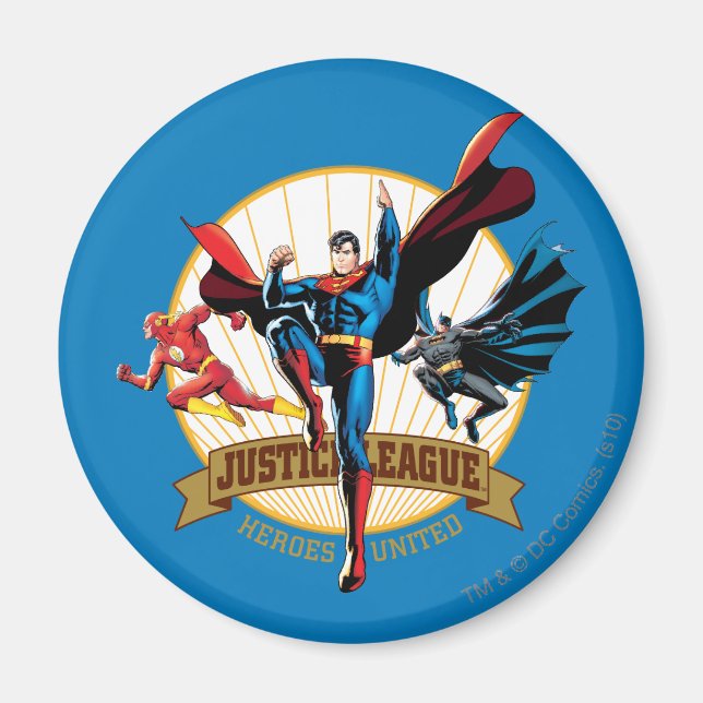 Justice League Heroes United Magnet (Framsidan)
