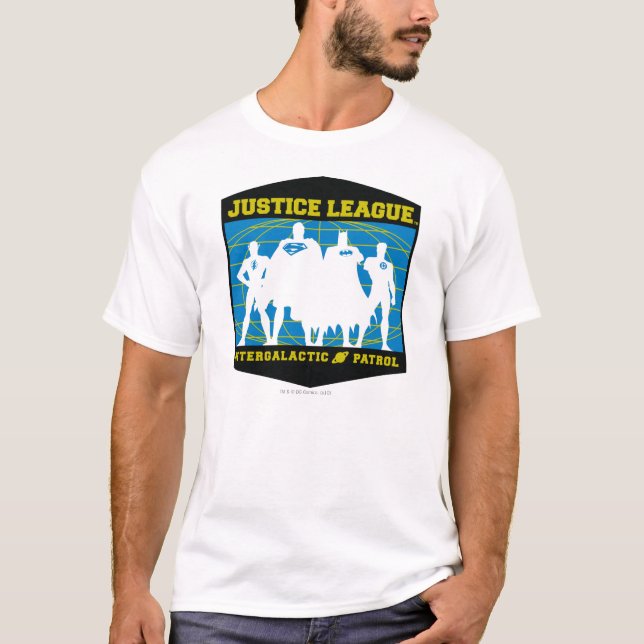 Justice League Intergalactic Patrol T-shirt (Framsida)