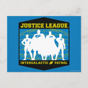 Justice League Intergalactic Patrol Vykort