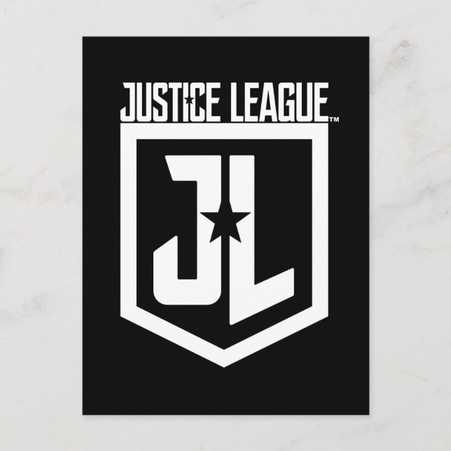 Justice League | JL Shield Vykort (Framsida)
