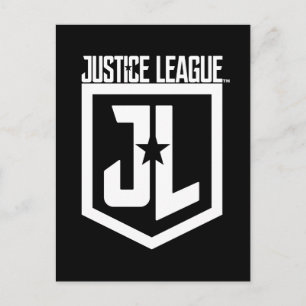 Justice League JL Shield Vykort