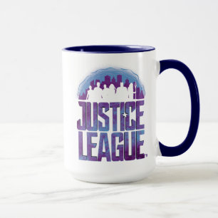 Justice League Justice League City Silhouette Mugg