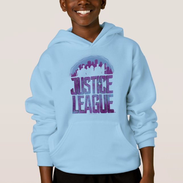 Justice League | Justice League City Silhouette T-shirt (Framsida)