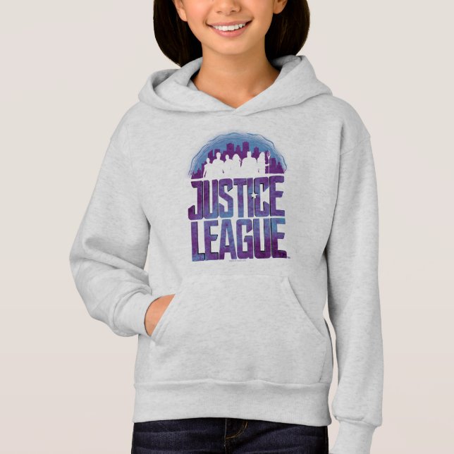 Justice League | Justice League City Silhouette Tee (Framsida)