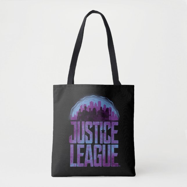Justice League | Justice League City Silhouette Tygkasse (Framsida)