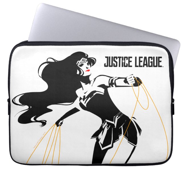 Justice League |  kvinnor med lasso-poppsten Laptop Sleeve (Framsidan)