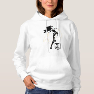 Justice League kvinnor med lasso-poppsten T Shirt