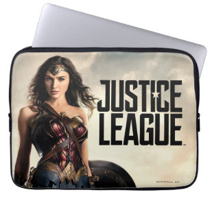 Justice League    kvinnor på attlefield Laptop Sleeve