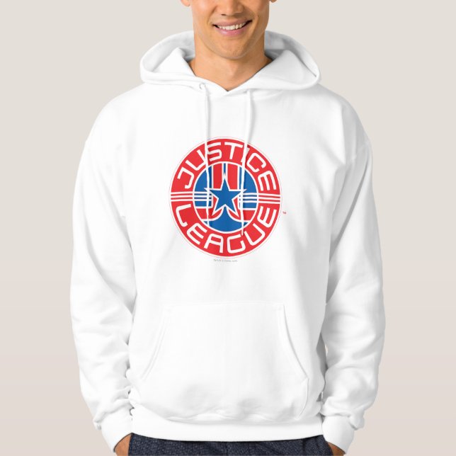 Justice League Logotyp Hoodie (Framsida)
