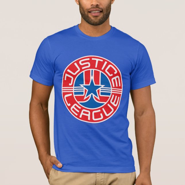Justice League Logotyp Tee Shirt (Framsida)