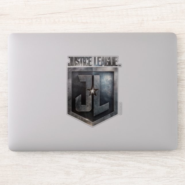 Justice League | Metallic JL Shield Klistermärken (Dator)