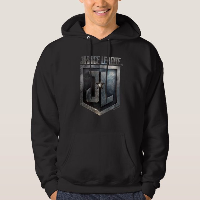 Justice League | Metallic JL Shield Sweatshirt (Framsida)