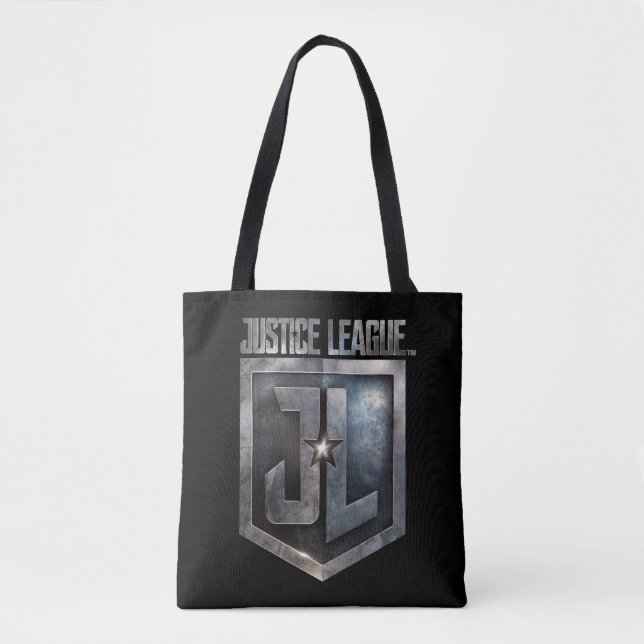 Justice League | Metallic JL Shield Tygkasse (Framsida)