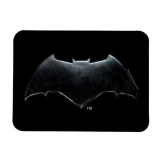 Justice League | Metallisk Batman-symbol Magnet