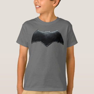 Justice League | Metallisk Batman-symbol T-shirt