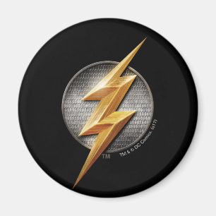 Justice League Metallisk boltsymbol i Flash Magnet