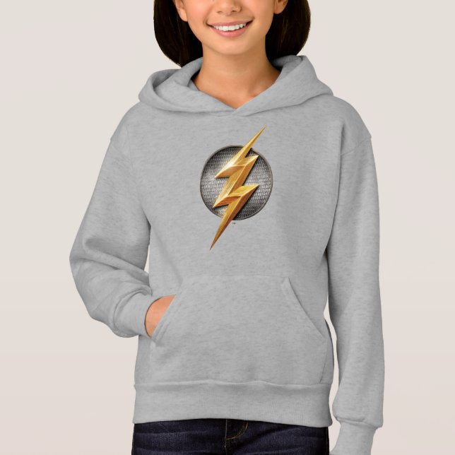 Justice League | Metallisk boltsymbol i Flash T Shirt (Framsida)