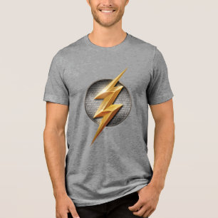 Justice League   Metallisk boltsymbol i Flash Tee