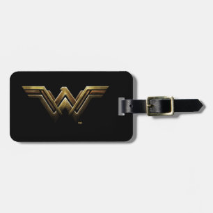 Justice League Metallisk kvinnosymbol Bagagebricka